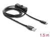 EAN 4043619816590 - DeLOCK 81659 cable USB 1,5 m USB A USB C Negro imagen 2