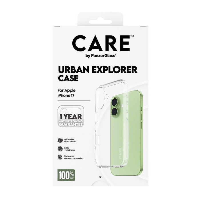 EAN 5715685026997 - PanzerGlass CARE™ by ® Urban Explorer Case Transparent iPhone 17 funda para teléfono móvil Transparente imagen 3