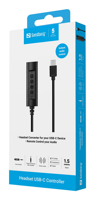 EAN 5705730136733 - Sandberg 136-73 auricular / audífono accesorio Controlador imagen 3