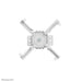 EAN 8721246340621 - Neomounts CL25-530WH1 montaje para projector Blanco imagen 9