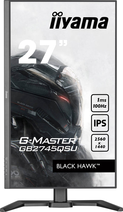 EAN 4948570124756 - iiyama G-MASTER GB2745QSU-B2 pantalla para PC 68,6 cm (27") 2560 x 1440 Pixeles Wide Quad HD LED Negro imagen 3