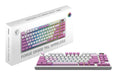 EAN 4711377307062 - MSI FORGE GK600 TKL WIRELESS VIOLET teclado Juego USB + Bluetooth QWERTY Español Rosa, Violeta, Blanco imagen 5