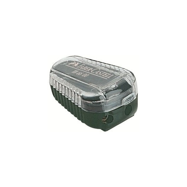 EAN 4005401866008 - Faber-Castell 186600 sacapuntas Sacapuntas manual Verde, Transparente imagen 1