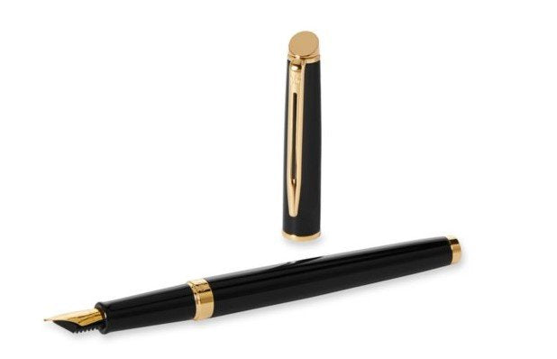 EAN 3501170920633 - Waterman Hémisphère pluma estilográfica Negro, Oro 1 pieza(s) imagen 3