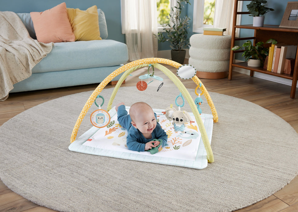 EAN 0194735382286 - Fisher-Price JMN74 gimnasio para bebé y tapete de juego Tela, Plástico Multicolor Gimnasio para bebés imagen 4