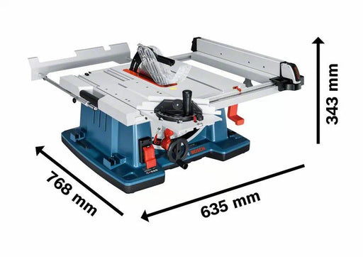 EAN 3165140509480 - Bosch GTS 10 XC Professional 2100 W 3200 RPM imagen 2