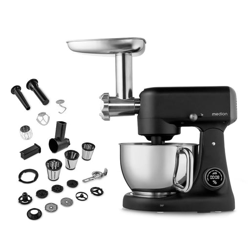EAN 4061275230178 - MEDION MD12600 robot de cocina 800 W 4,6 L Negro, Acero inoxidable imagen 2