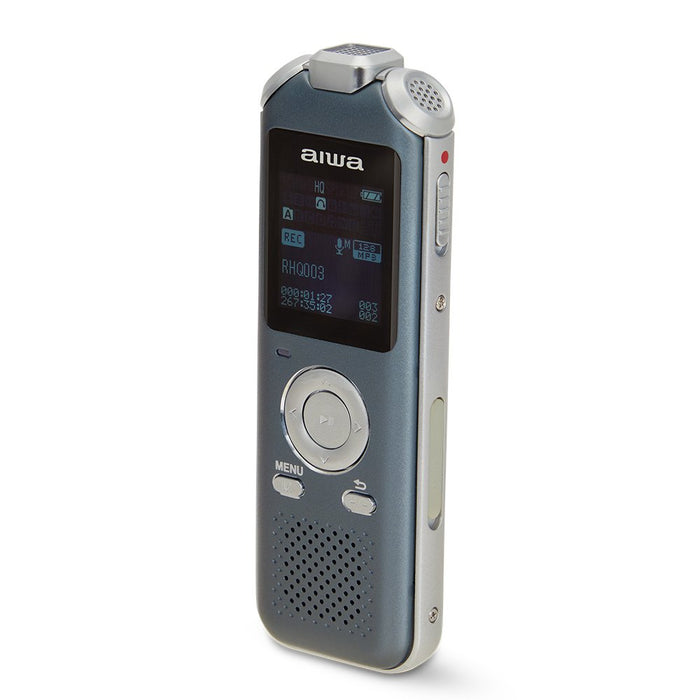 EAN 8435256810998 - Aiwa DVR-M700 dictáfono Memoria interna y tarjeta de memoria Azul imagen 2