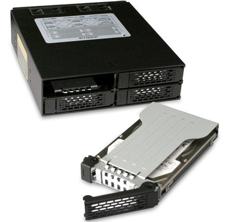 EAN 0115970716964 - Icy Dock MB994SP-4SB-1 panel bahía disco duro 13,3 cm (5.25") Panel de instalación Negro imagen 3