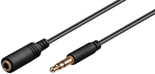 EAN 4040849971228 - Goobay 97122 cable de audio 5 m 3,5mm Negro imagen 2