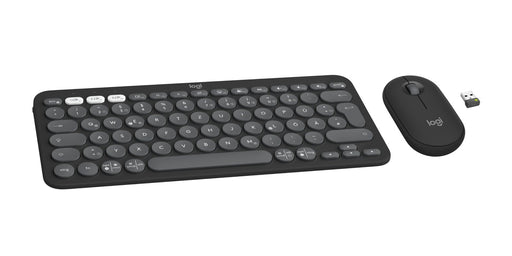 EAN 5099206115811 - Logitech 920-012203 teclado Ratón incluido Universal RF Wireless + Bluetooth QWERTZ Alemán Grafito imagen 1