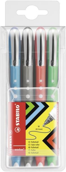 EAN 4006381415699 - STABILO worker colorful Negro, Azul, Verde, Rojo 4 pieza(s) imagen 1