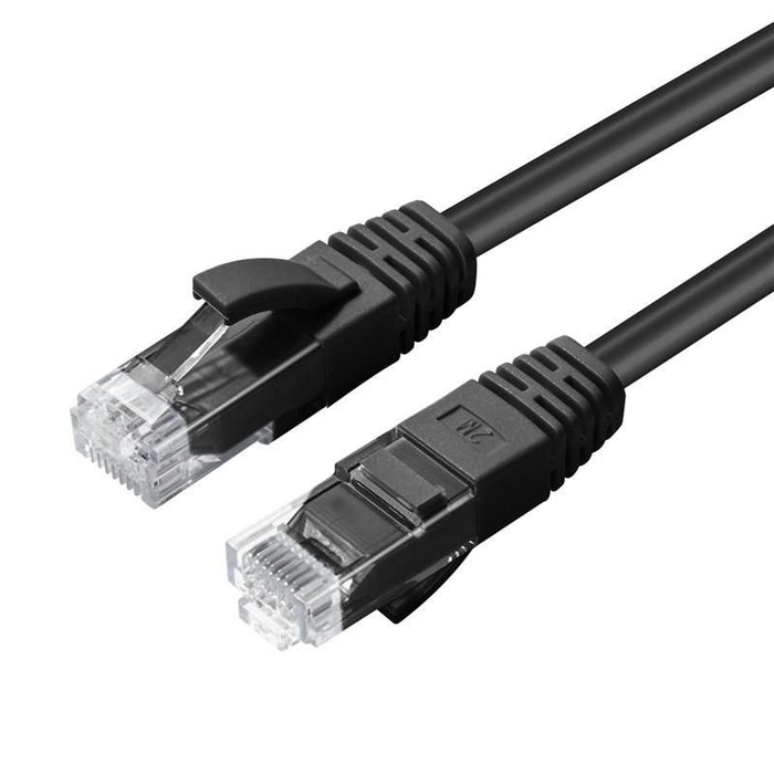 EAN 5704174258674 - Microconnect MC-UTP6A20S cable de red Negro 20 m Cat6a U/UTP (UTP) imagen 1