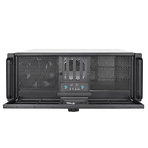 EAN 4710007226834 - Silverstone RM400 Estante Negro, Gris imagen 3