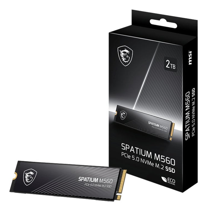 EAN 4711377275354 - MSI Spatium M560 PCIE 5.0 NVME M.2 2 TB PCI Express 5.0 3D NAND imagen 5