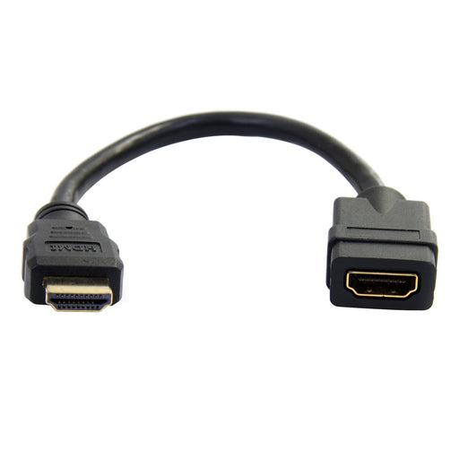 EAN 65030840606 - StarTech.com HDMIEXTAA6IN cable HDMI 0,152 m HDMI tipo A (Estándar) Negro imagen 1