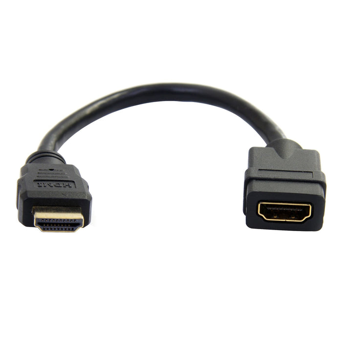 EAN 65030840606 - StarTech.com HDMIEXTAA6IN cable HDMI 0,152 m HDMI tipo A (Estándar) Negro imagen 1