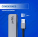 EAN 8435364319246 - iggual IGG319246 hub de interfaz USB 3.2 Gen 1 (3.1 Gen 1) Type-C 5000 Mbit/s Plata imagen 4