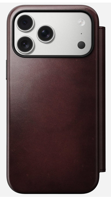 EAN 856504011826 - Nomad Modern Leather Folio funda para teléfono móvil 16 cm (6.3") Borgoña imagen 5