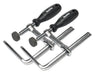 EAN 0088381314084 - Makita 194385-5 abrazadera Kit de prensas rápidas de palanca Negro, Metálico imagen 1