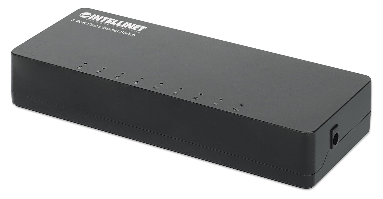 EAN 0766623561730 - Intellinet 561730 switch Fast Ethernet (10/100) Negro imagen 1