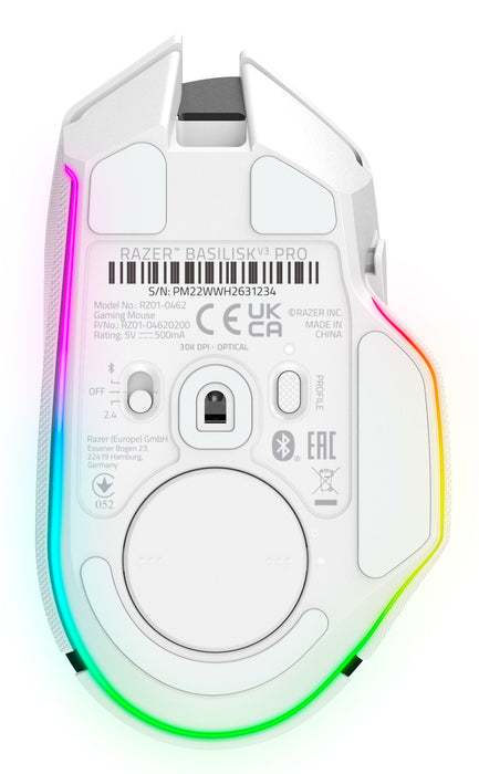 EAN 8886419333937 - Razer Basilisk V3 Pro ratón Juego mano derecha RF Wireless + Bluetooth + USB Type-C Óptico 30000 DPI imagen 7