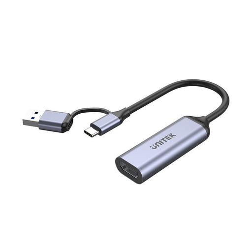 EAN 4894160049315 - UNITEK V1167A adaptador de cable de vídeo USB Type-A/USB Type-C HDMI Negro imagen 1