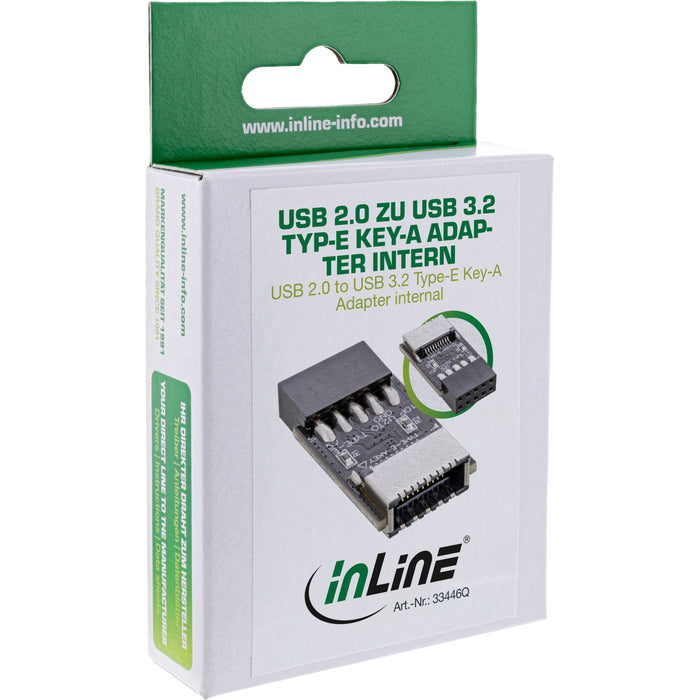 EAN 4043718315581 - InLine 33446Q cambiador de género para cable Negro imagen 3