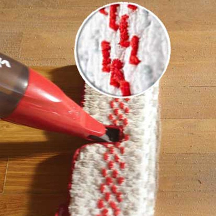 EAN 4023103222755 - Vileda 1.2 Spray Max fregona Microfibra, Plástico Seca y húmeda Rojo, Blanco imagen 8