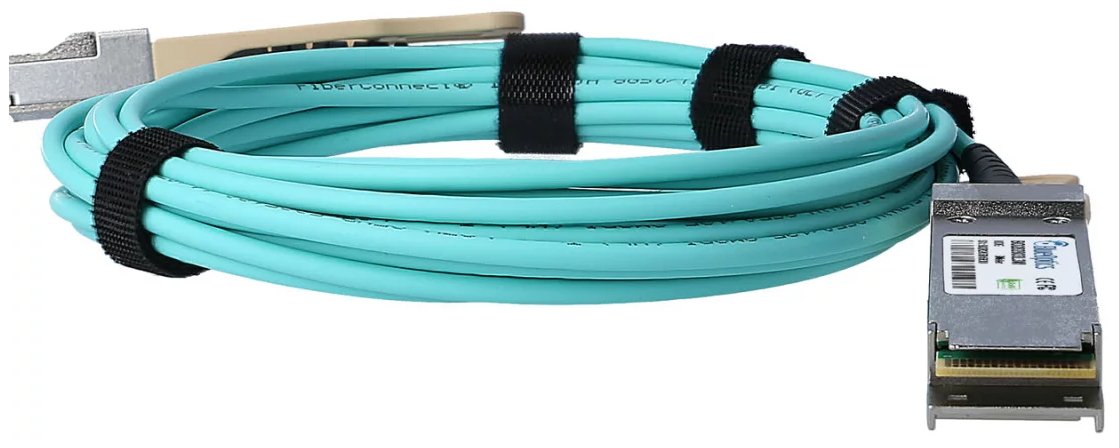 EAN 4063232331669 - BlueOptics 100FRRA0100-BO Cable de fibra óptica e InfiniBand 10 m QSFP28 AOC Azul, Acero inoxidable imagen 4