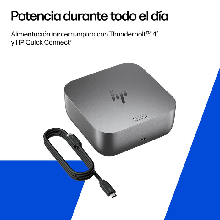 EAN 0198415233042 - HP Thunderbolt 4 100W G6 Dock Alámbrico Gris imagen 7