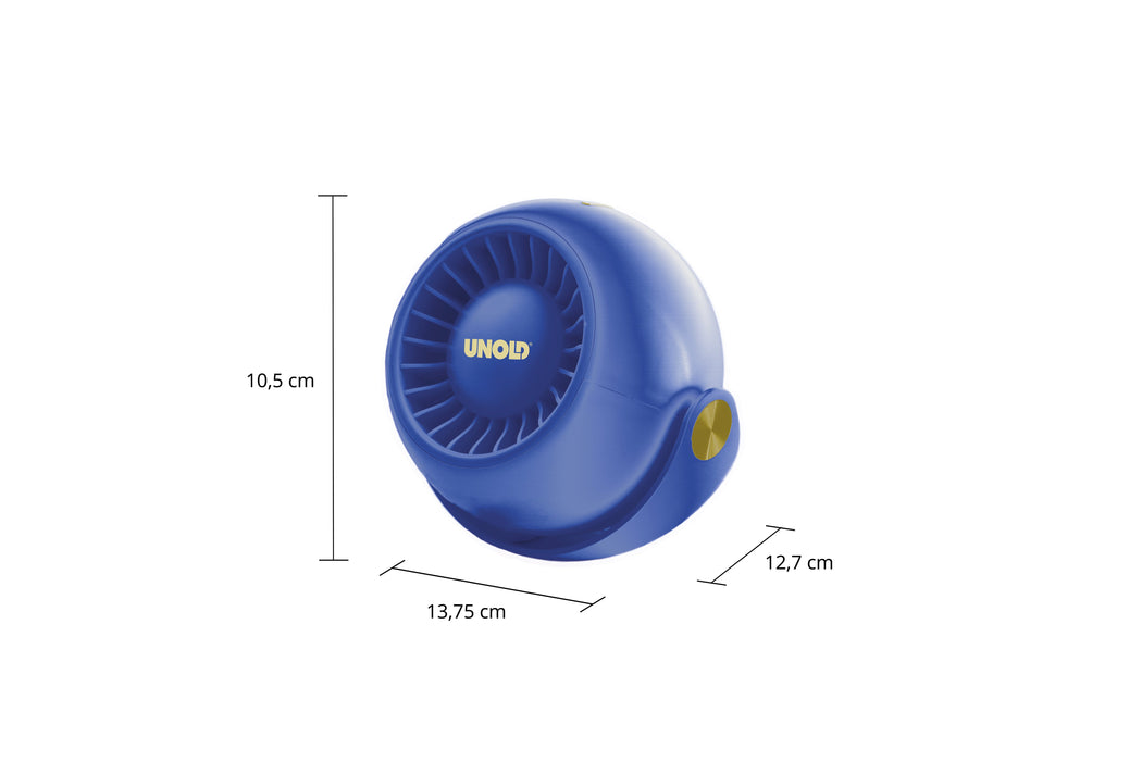 EAN 4011689866791 - Unold Ventilator Breezy Bowl 86679 Negro, Azul 9 cm Ventilador de mano imagen 2