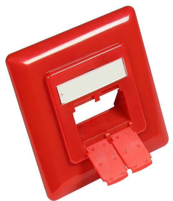 EAN 4014619767540 - Alcasa GC-N0057 placa de pared y cubierta de interruptor Rojo imagen 1