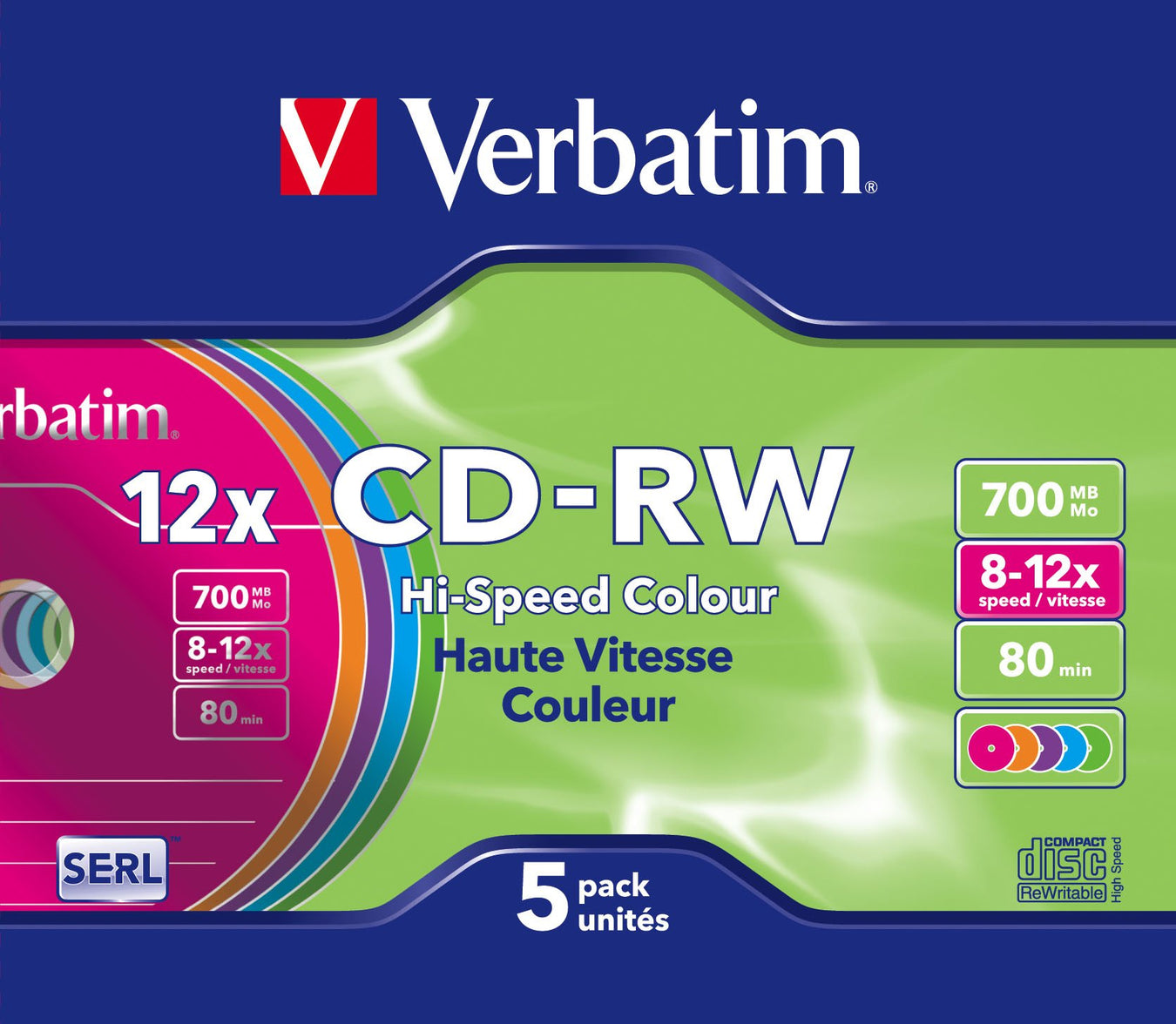 Discos CDs (5 unidades)