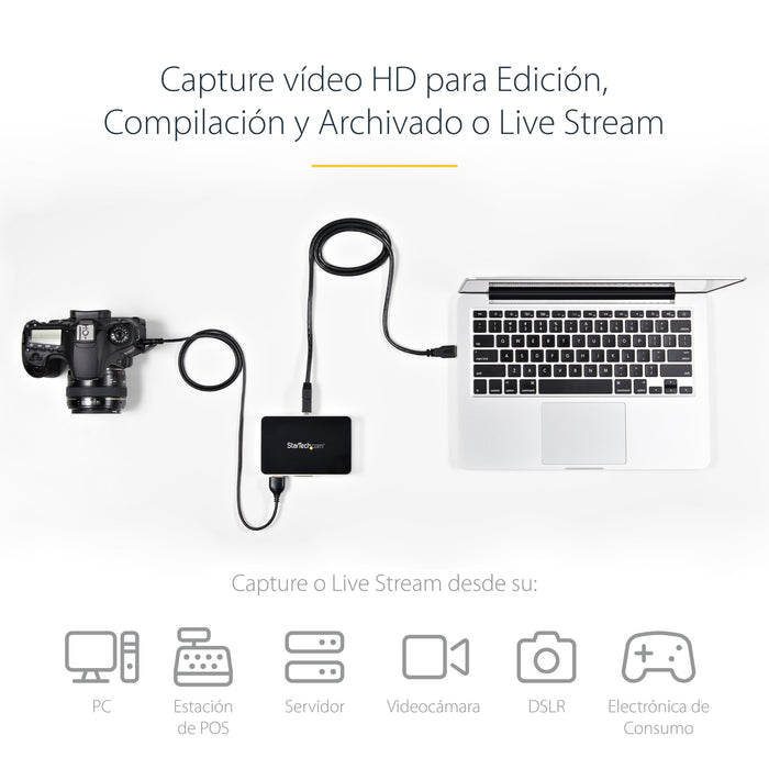 EAN 0065030855952 - StarTech.com USB3HDCAP dispositivo para capturar video USB 3.2 Gen 1 (3.1 Gen 1) imagen 7