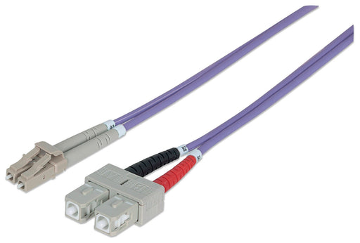 EAN 0766623751056 - Intellinet 751056 Cable de fibra óptica e InfiniBand 5 m LC SC Violeta imagen 1