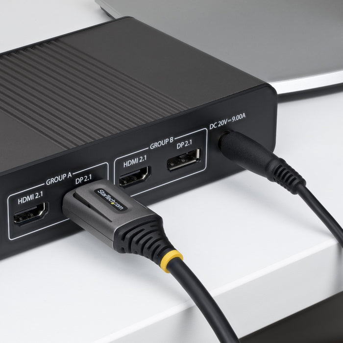 EAN 65030920513 - StarTech.com DP21V-1M-DP54-CABLE cable DisplayPort Negro imagen 7