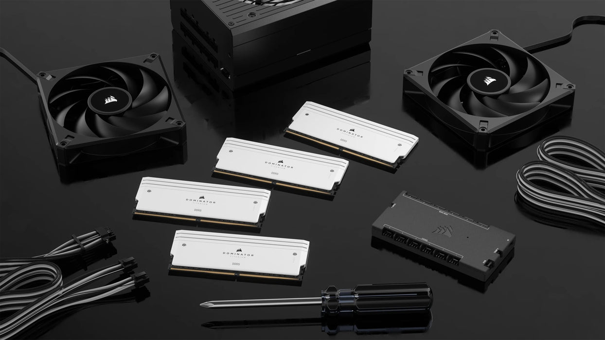 EAN 0840006674467 - Corsair Dominator Titanium CMP64GX5M2B6400C32W módulo de memoria 64 GB 2 x 32 GB DDR5 288-pin DIMM imagen 12