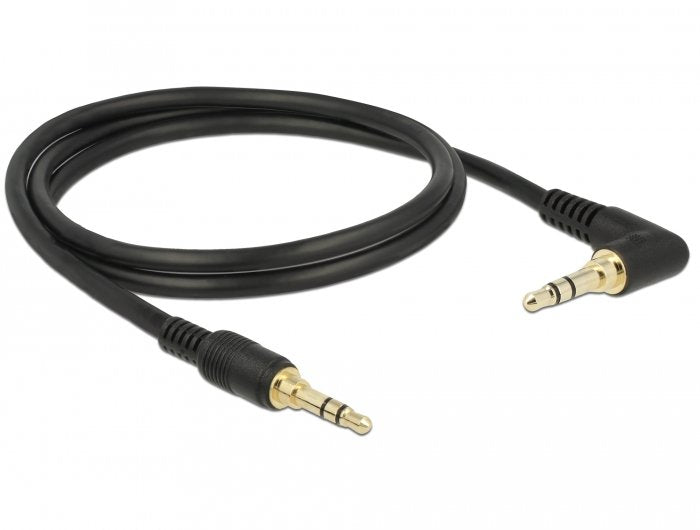 EAN 4043619855667 - DeLOCK 85566 cable de audio 1 m 3,5mm Negro imagen 2