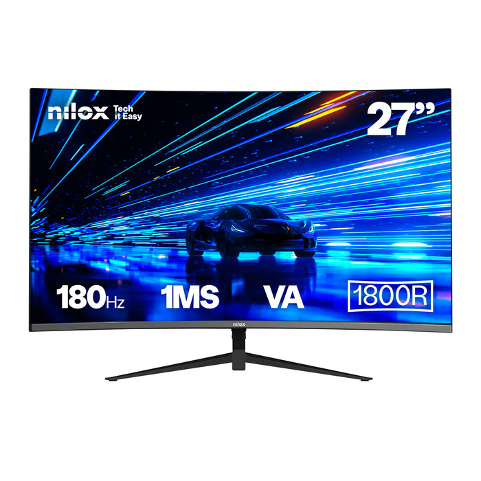 EAN 8431775035775 - Nilox NXM27FHD18001 pantalla para PC 68,6 cm (27") 1920 x 1080 Pixeles LED Negro imagen 1