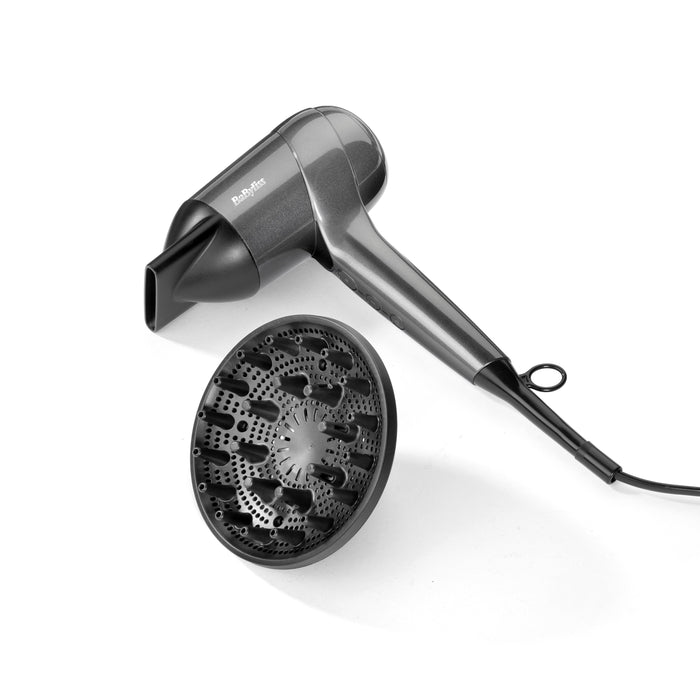 EAN 3030050197235 - BaByliss Titanium Shine D6200DE secador 1600 W Acero imagen 3