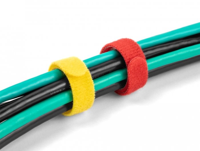 EAN 4043619190768 - DeLOCK 19076 presilla Bridas adherentes para cables Colores surtidos 10 pieza(s) imagen 3