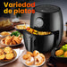 EAN 5906168633218 - Extralink HOME AIR FRYER 2L EU SJ-200 freidora Sencillo Independiente 1000 W Freidora de aire caliente Ne imagen 25