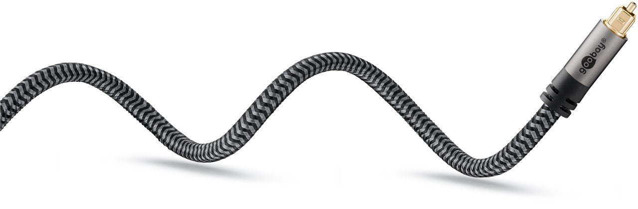 EAN 4040849653049 - Goobay 65304 cable de audio 1 m Toslink Negro, Plata imagen 6