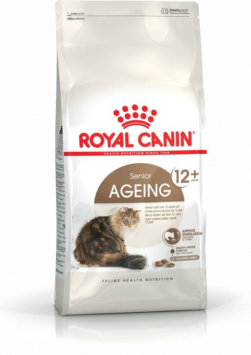 EAN 3182550786201 - Royal Canin Senior Ageing 12+ alimento seco para gatos 400 g Aves, Vegetal imagen 1