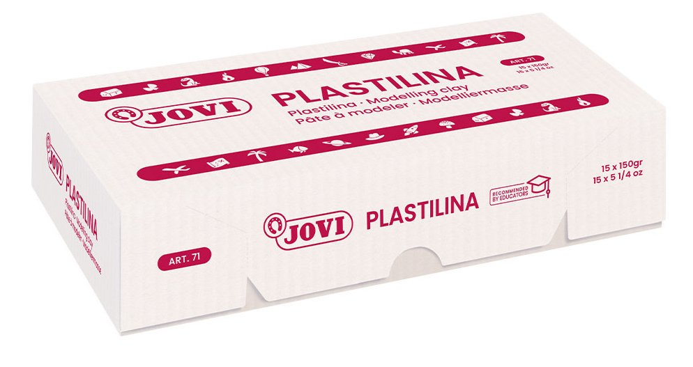 EAN 8412027007115 - Jovi PLASTILINA Pasta de modelar 2,25 kg Naranja 1 pieza(s) imagen 3