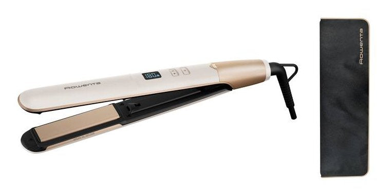 EAN 3121040091173 - Rowenta SF4633F0 Utensilio de peinado Plancha de pelo Caliente Blanco imagen 1