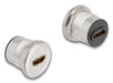 EAN 4043619881918 - DeLOCK 88191 toma de corriente 2 x HDMI Negro, Plata imagen 1