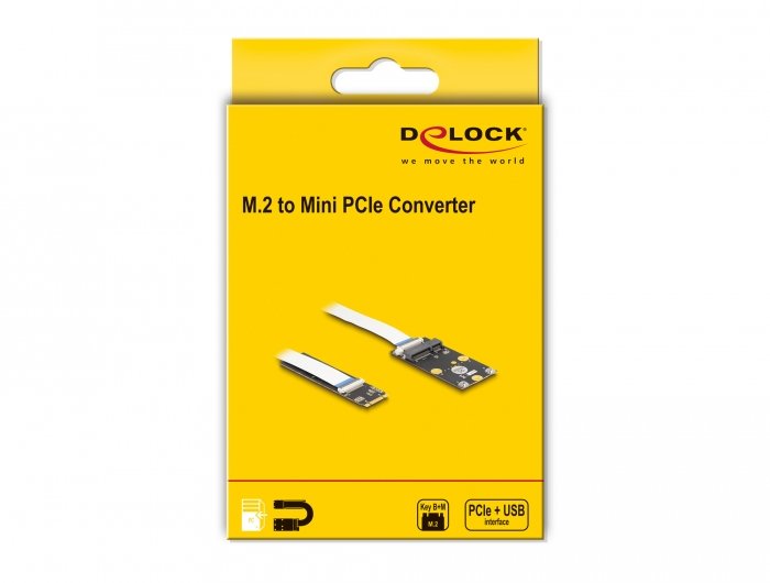 EAN 4043619642212 - DeLOCK 64221 tarjeta y adaptador de interfaz Interno Mini PCIe imagen 4