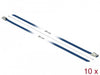 EAN 4043619187966 - DeLOCK 18796 presilla Acero Azul 10 pieza(s) imagen 2